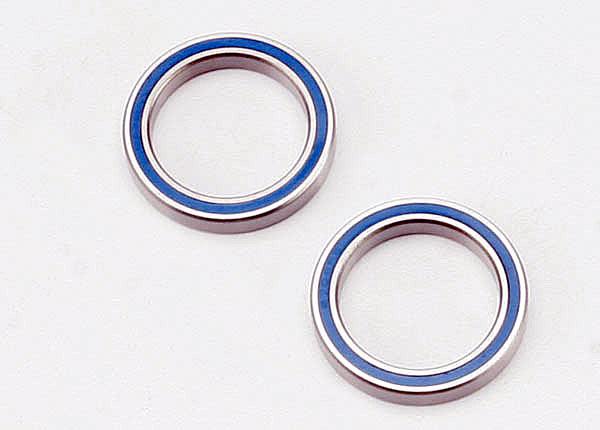 Traxxas - TRX5182 - 20x27x4 mm Kugleleje, blue rubber sealed (2)