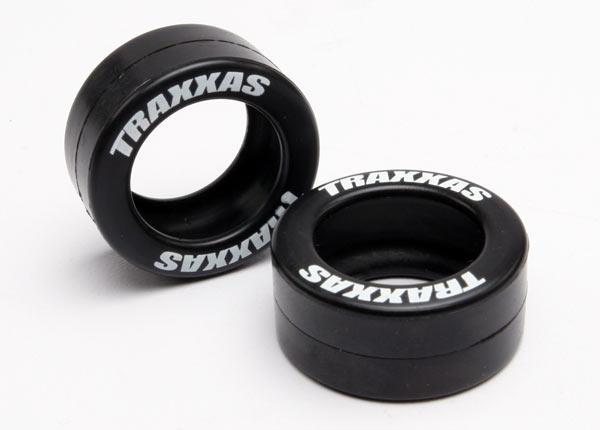Traxxas - TRX5185 - Tires, rubber (2) (fits Traxxas wheelie bar wheels)