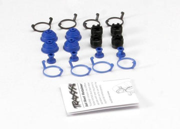 Traxxas - TRX5378X - Pivot ball caps (4)/ dust boots, rubber (4)/ dust plugs, rubber (4)/ dust boot retainers