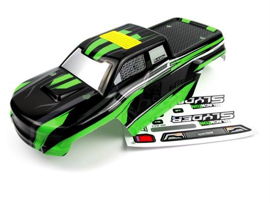 Blackzon - 540039 - Slyder MT Body (Black/Green)