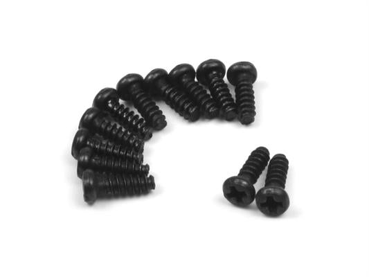 Blackzon - 540153 - Pan Head Self Tapping Screws 6x8mm (12pcs)