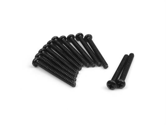 Blackzon - 540159 - Pan Head Self Tapping Screws 6x25mm (12pcs)