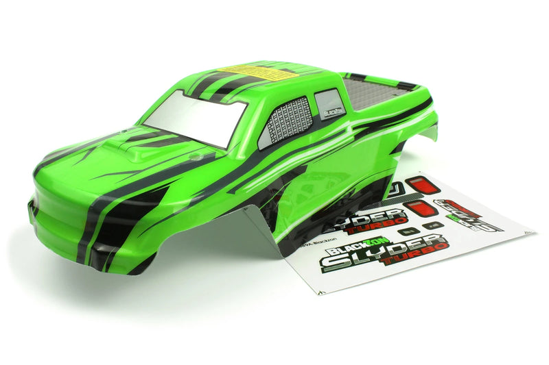 Blackzon - 540204 - Slyder MT Turbo Body (Green/Black)