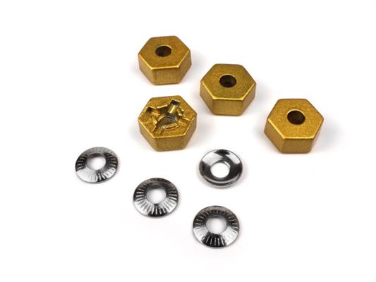 Blackzon - 540243 - Metal 12mm Hex Hub Set