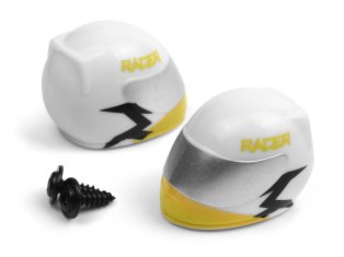 Driver Helmet (Yellow/2pcs)