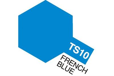 Tamiya - TS-10 - French Blue (Gloss) - Spraymaling - 100 ml