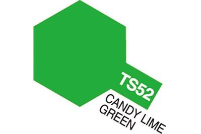 Tamiya - TS-52 - Candy Lime Green (Gloss) - Spraymaling - 100 ml