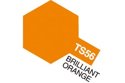 Tamiya - TS-56 - Brilliant Orange (Gloss) - Spraymaling - 100 ml