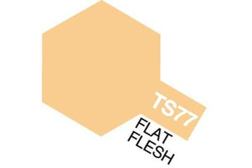 Tamiya - TS-77 - Flat Flesh (Flat) - spraymaling - 100 ml