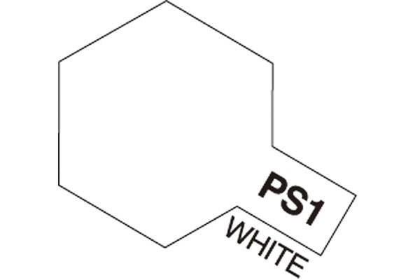 Tamiya - PS-1 - Hvid - Spraymaling - 100 ml