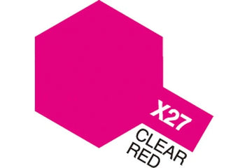 X-27 - Acrylic Mini X-27 Clear Red (Gloss)