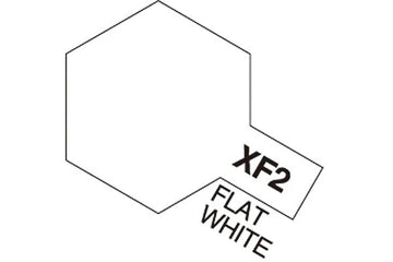 Tamiya - XF-2 - Acrylic Mini XF-2 Flat White (Flat)