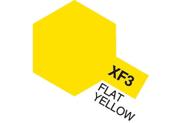 XF-3 - Acrylic Mini XF-3 Flat Yellow (Flat)