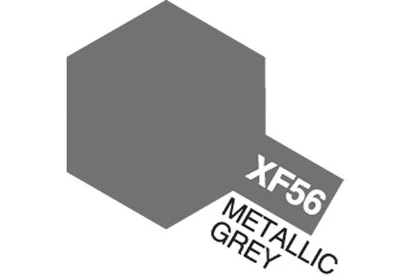 Tamiya - XF-56 - Acrylic Mini Metallic Grey (Flat)