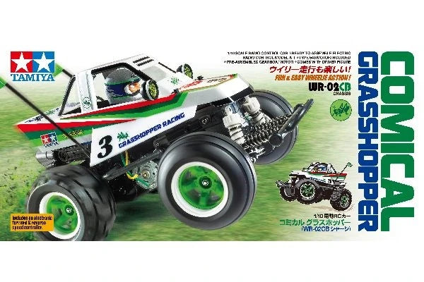 Tamiya - 58662 - 1/10 R/C Comical Grasshopper (WR-02CB)