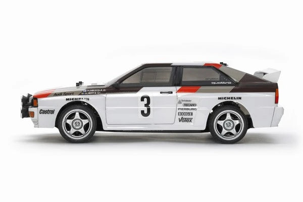 Tamiya - 58667 - TT-02 Audi quattro Rally Fjernstyret bil - Kit