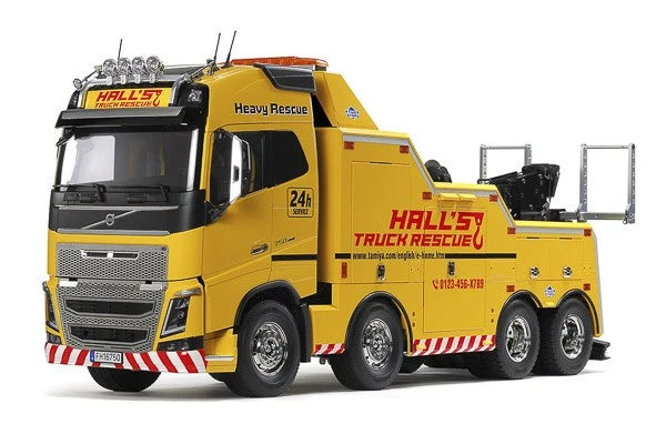 Tamiya - 56362 - 1/14 Volvo FH16 8x4 Tow Truck Globetrotter 750