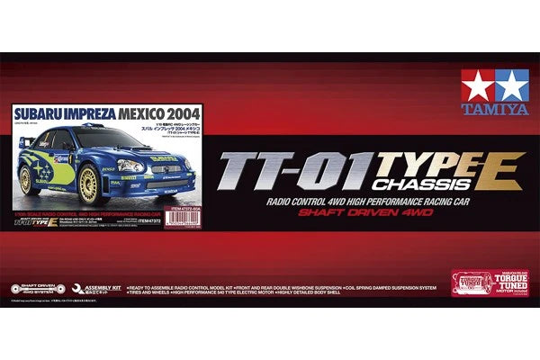 Tamiya - 47372 - 1/10 R/C Subaru Impreza Mexico 2004 (TT-01 Type-E)