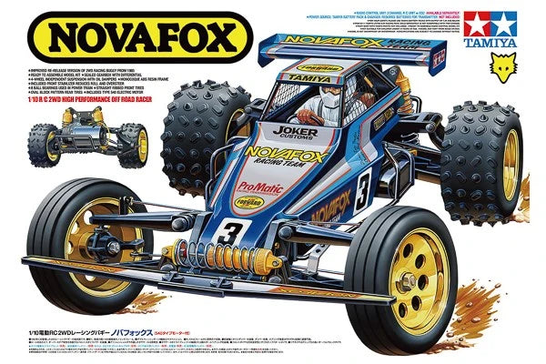 Tamiya - 58577 - 1/10 R/C Novafox