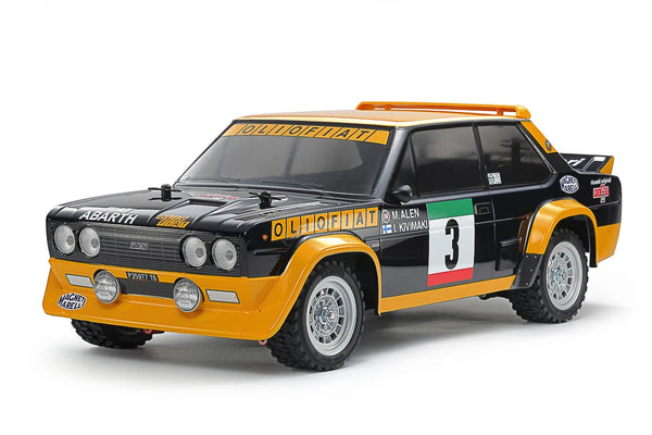 Tamiya - 58723 - 1/10 R/C Fiat 131 Abarth Rally Olio Fiat (MF-01X)