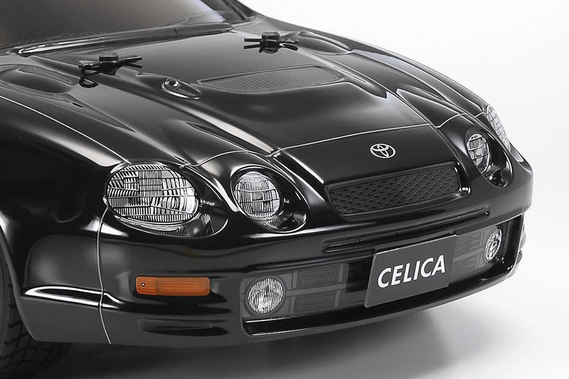 Tamiya - 58743 - 1/10 R/C Toyota Celica GT-FOUR (ST205) (TT-02) - Samlesæt