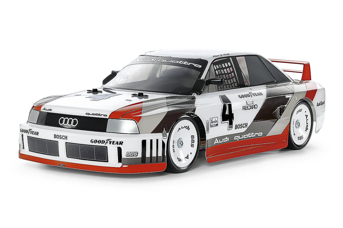 Tamiya - 58744 - 1/10 R/C Audi 90 quattro Racing (TT-02) - Samlesæt