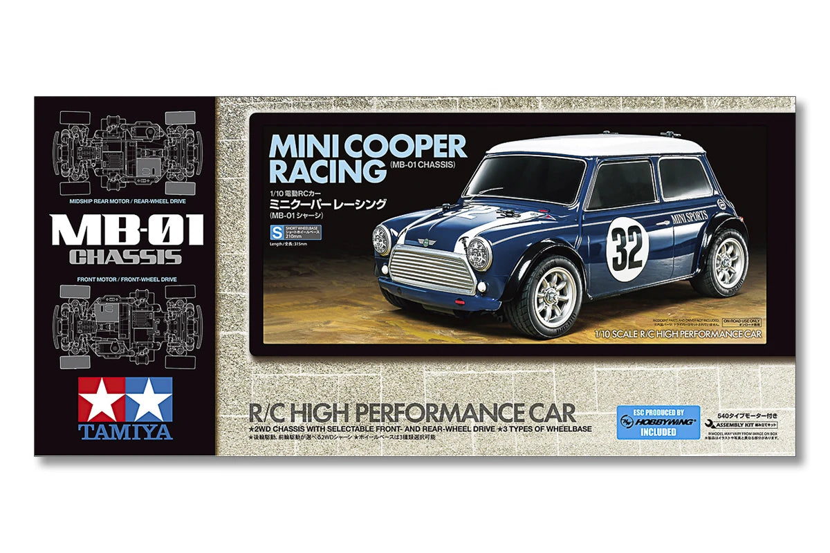 1/10 R/C Mini Cooper Racing (MB-01) – RC Kongen