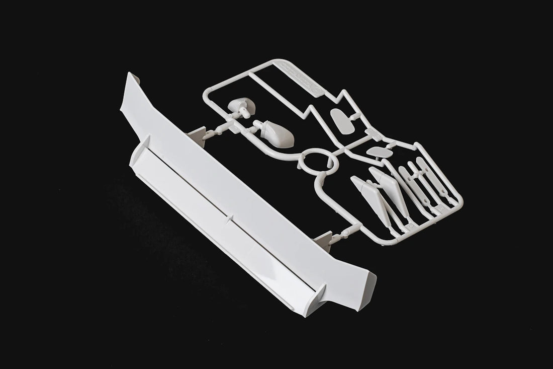 H Parts White - 1998 Honda NSX Racing