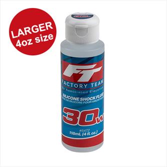 FT Silicone Shock Fluid, 30wt (350 cSt), 4oz.