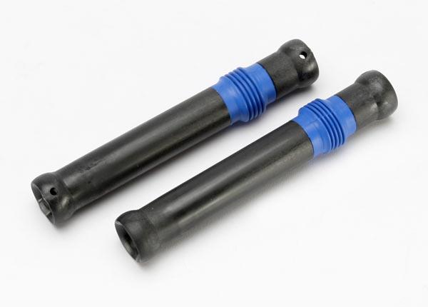 Traxxas - TRX5655 - Half shaft set, short (plastic parts only) (internal splined half shaft/ external splined half shaft/ rubber boot) (assembled with