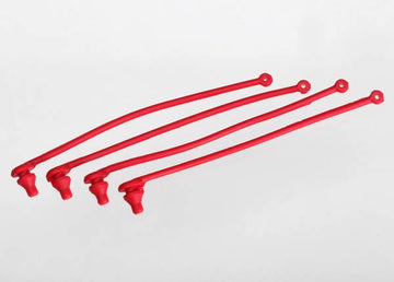 Traxxas - TRX5752 - BODY CLIP RETAINER, RED (4)