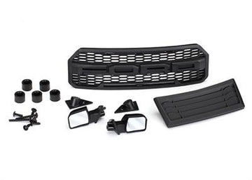 Traxxas - TRX5828 - Body accessories kit, 2017 Ford Raptor® (includes grille, hood insert, side mirrors, & mounting hardware)