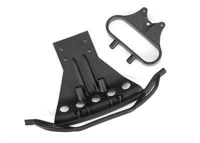 Traxxas - TRX5835X - Bumper, front/ bumper mount (fits 2WD Slash®) (for LED light kit installation)