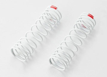 Traxxas - TRX5860 - Springs, front (white) (progressive rate) (2) (fits #5862 aluminum Big Bore shocks)