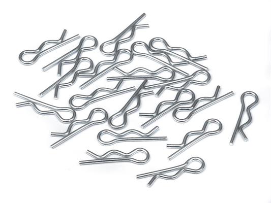 HPI - HP6122 - Body Pin (6Mm/Silver/Medium/20Pcs)