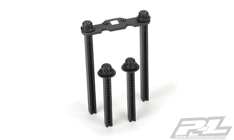 Pro-Line - PL6307-00 - Extended Front and Rear Body Mounts for E-REVO 2.0