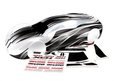 Traxxas - TRX6412 - Body, XO-1®, ProGraphix® (graphics are printed, requires paint & final color application) / wing / wing uprights (2) / washers (2