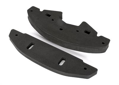 Traxxas - TRX6437X - Body bumpers, foam (front & rear)