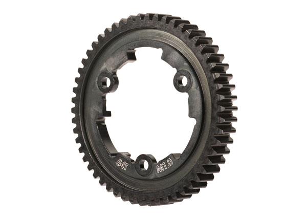 Traxxas - TRX6444 - 54T Spur gear, (machined, hardened steel) (wide face, 1.0 metric pitch)