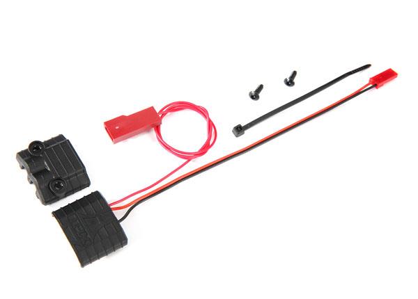 Traxxas - TRX6549 - Connector, power tap (with voltage sensor)/ wire tie/ 2.6x8 BCS (2)