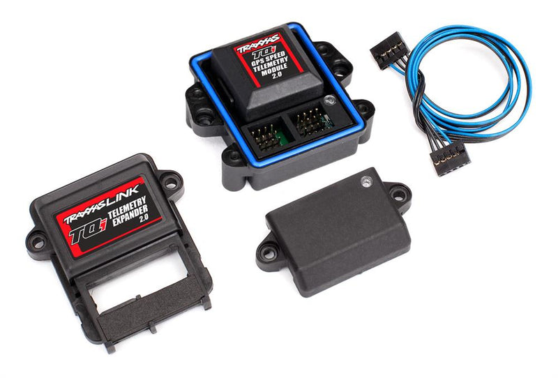 Traxxas - TRX6553x - Telemetry expander 2.0 og GPS modul 2.0, virker med TQI fjernstyring