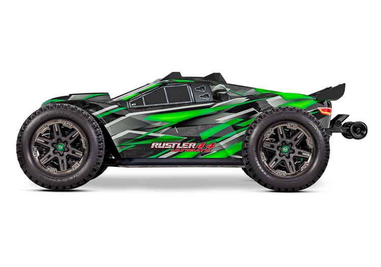 Traxxas - TRX67097-4 - Rustler 4x4 Ultimate VXL Brushless with TSM system