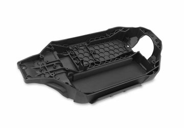 Chassis Plate (Long Battery) Dark Gray Rustler 4x4
