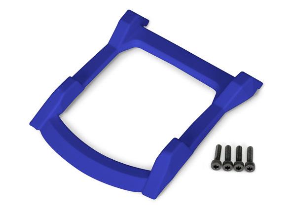 Traxxas - TRX6728X - Skid plate, roof (body) (blue)/ 3x12mm CS (4)