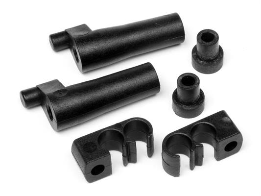 HPI - HP67364 - Fuel Tank Stand-Off And Fuel Line Clips Set