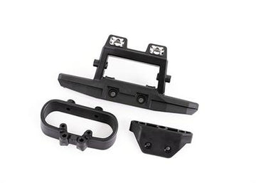 Traxxas - TRX6737X - Bumper, rear / bumper mount (fits 4WD Rustler®) (for LED light kit installation)