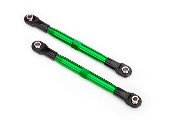 Traxxas - TRX6742G - Toe links (TUBES green-anodized, 7075-T6 aluminum, stronger than titanium) (87mm) (2)/ rod ends, rear (4)/ rod ends, front (4)/ a
