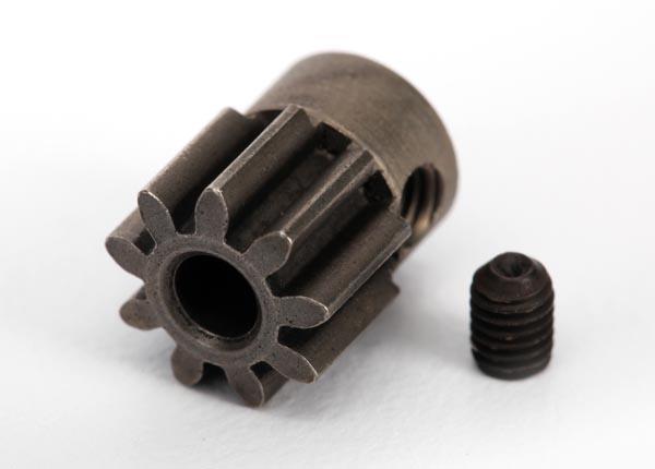 Traxxas - TRX6745 - 9T Motortandhjul i stål (32-p) set screw