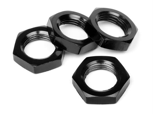 HPI - HP67492 - 17mm Wheel Nut (Black/4pcs)