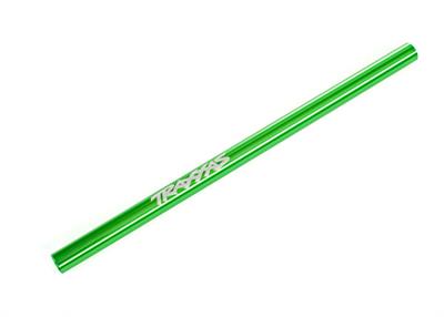 Traxxas - TRX6755G - Driveshaft, center, 6061-T6 aluminum (green-anodized)